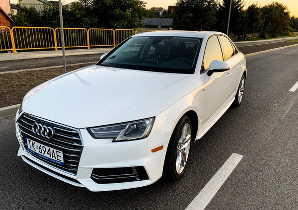 Audi A4 cena 93500 przebieg: 115000, rok produkcji 2017 z Kielce małe 379